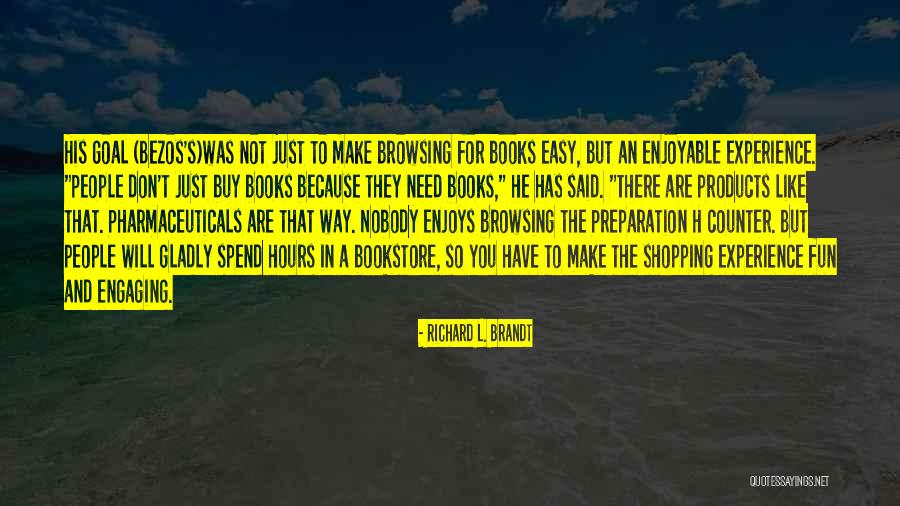 Nobody Said It Will Be Easy Quotes By Richard L. Brandt Nobody Said It Will Be Easy Quotes By Richard L. Brandt
