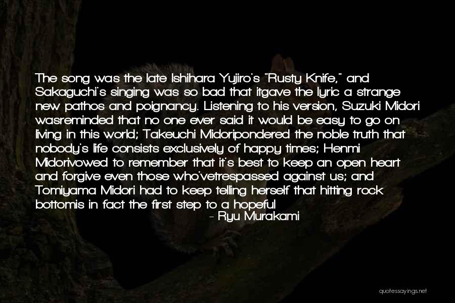 Nobody Said It Will Be Easy Quotes By Ryu Murakami Nobody Said It Will Be Easy Quotes By Ryu Murakami