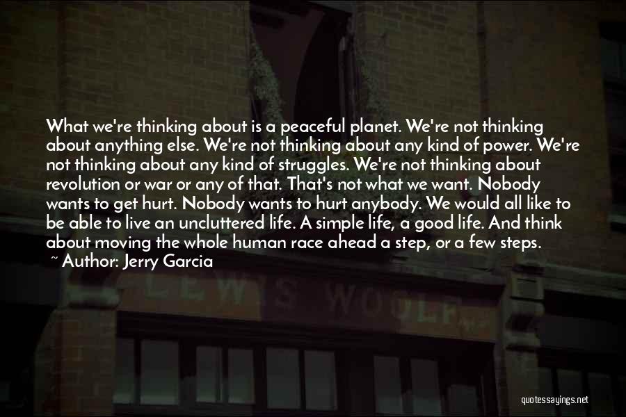 Nobody Wants To Get Hurt Quotes By Jerry Garcia