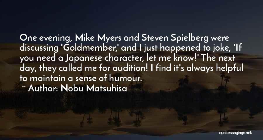 Nobu Matsuhisa Quotes 955230