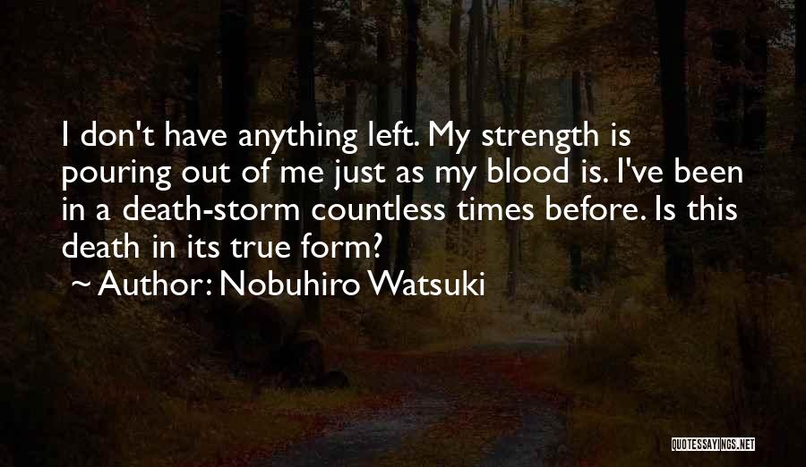 Nobuhiro Watsuki Quotes 1381403