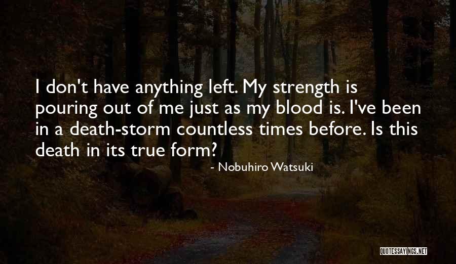 Nobuhiro Watsuki Quotes 1381403