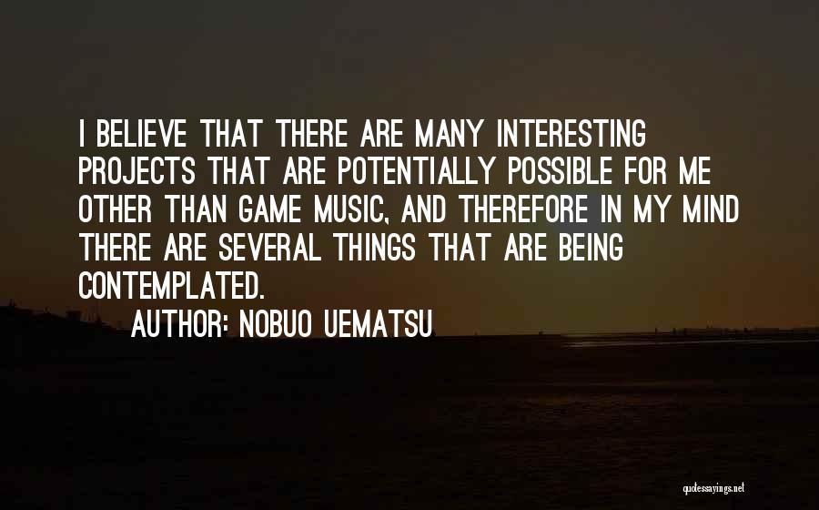 Nobuo Uematsu Quotes 1086785