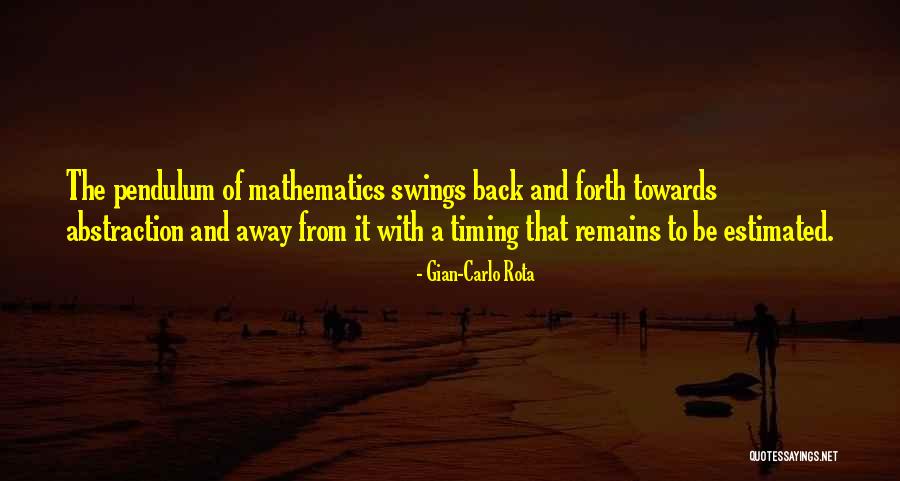 Nocchette Quotes By Gian-Carlo Rota Nocchette Quotes By Gian-Carlo Rota