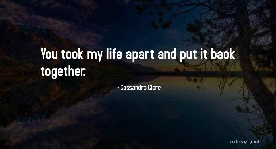 Nochmal Vielen Quotes By Cassandra Clare Nochmal Vielen Quotes By Cassandra Clare