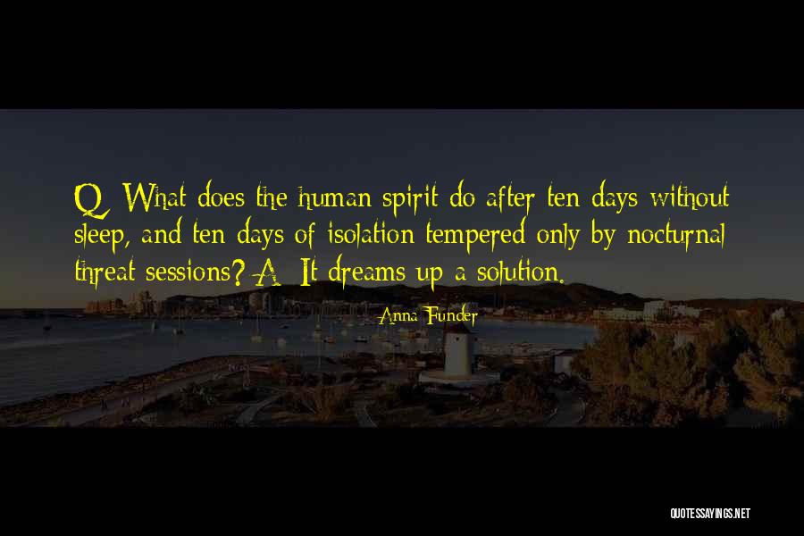 Nocturnal Quotes By Anna Funder