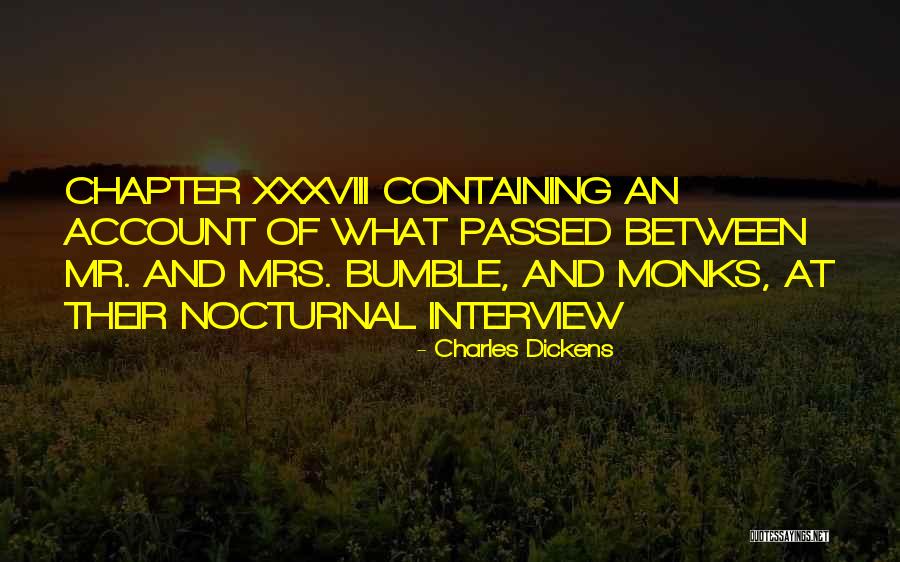 Nocturnal Quotes By Charles Dickens