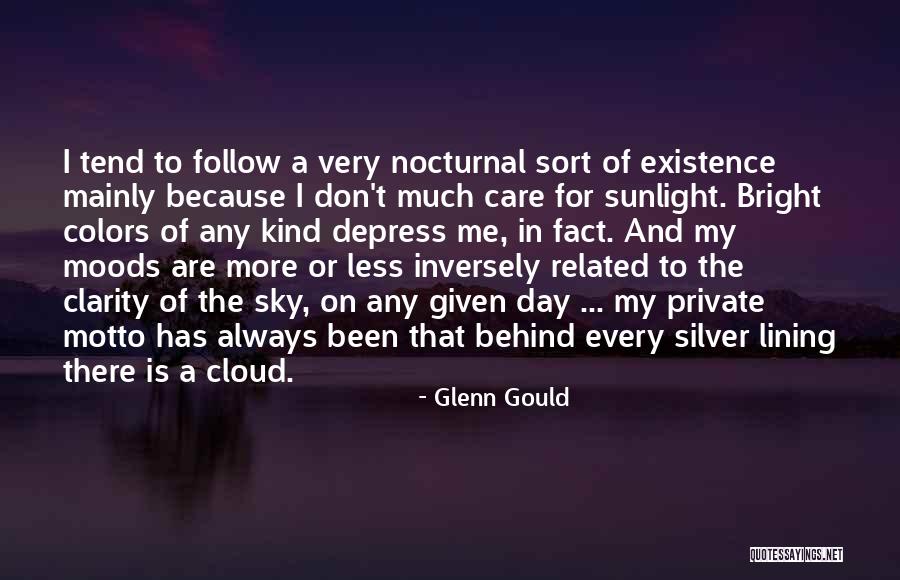 Nocturnal Quotes By Glenn Gould