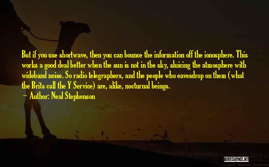 Nocturnal Quotes By Neal Stephenson