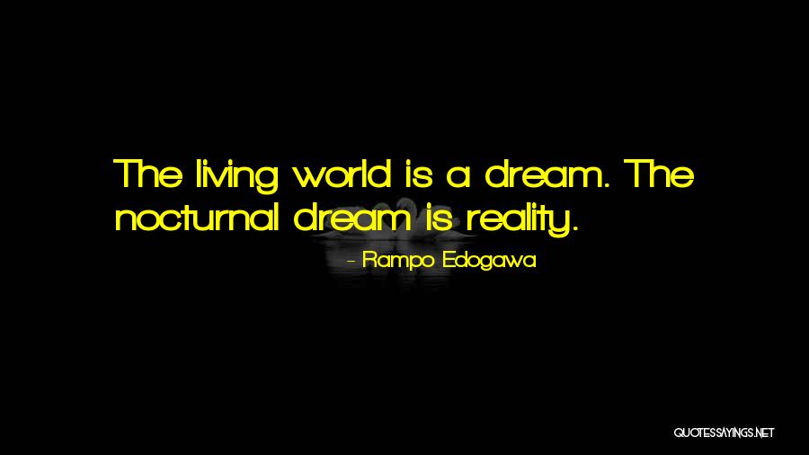 Nocturnal Quotes By Rampo Edogawa Nocturnal Quotes By Rampo Edogawa
