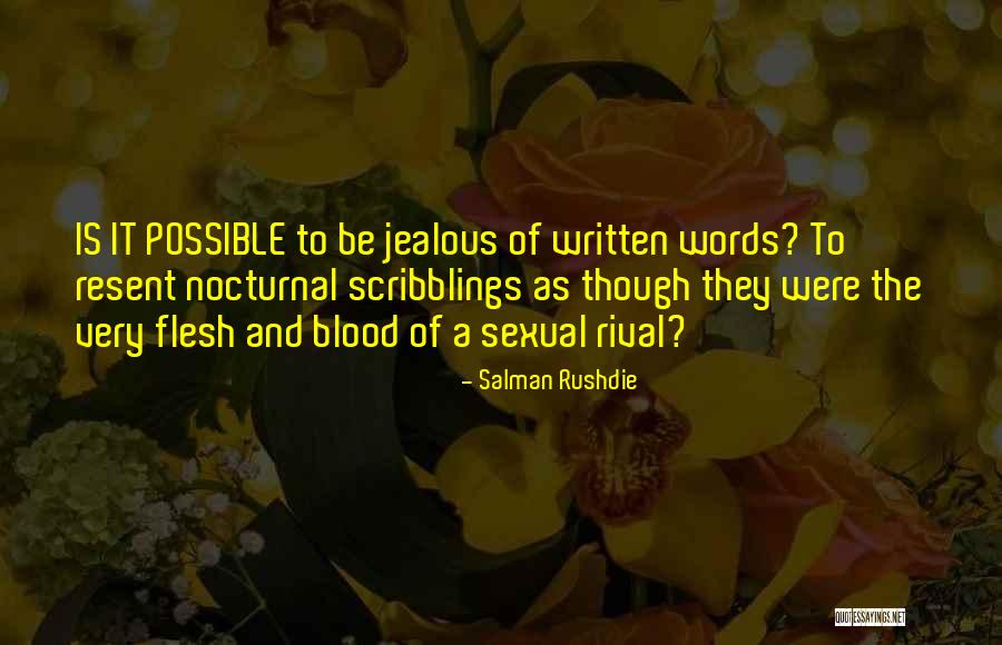 Nocturnal Quotes By Salman Rushdie