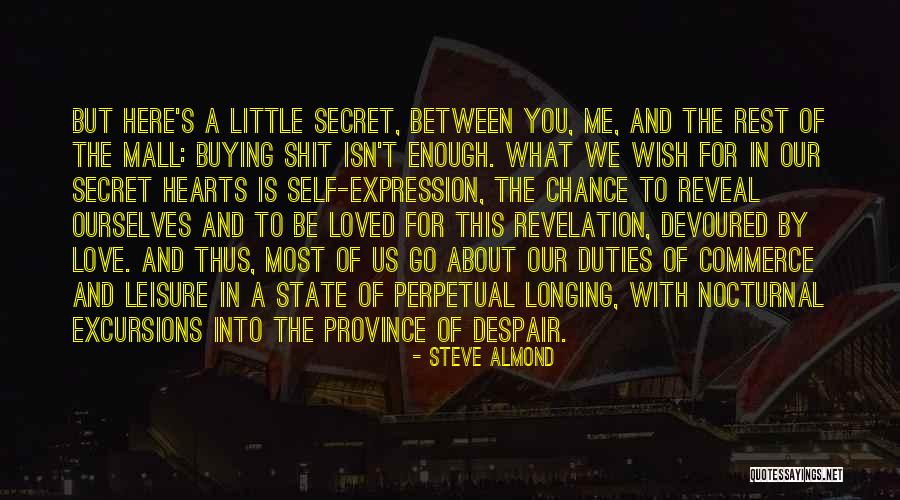 Nocturnal Quotes By Steve Almond