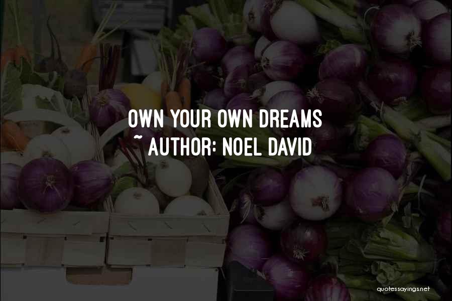 Noel David Quotes 1401876