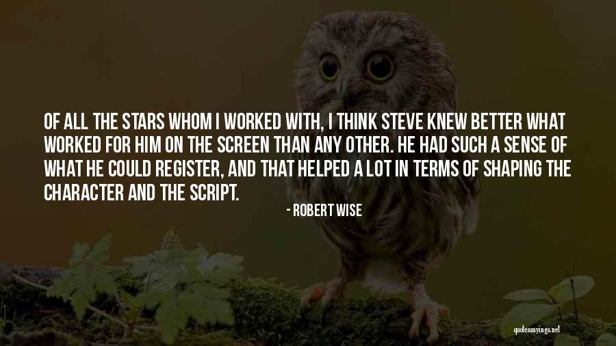 Noethers First Theorem Quotes By Robert Wise Noethers First Theorem Quotes By Robert Wise