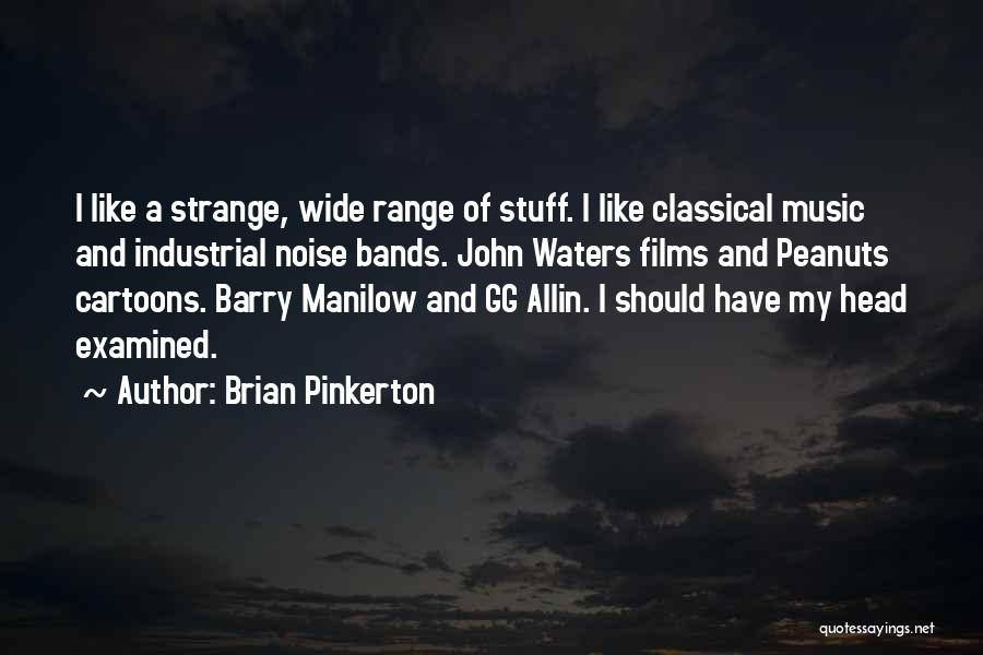 Noise And Music Quotes By Brian Pinkerton