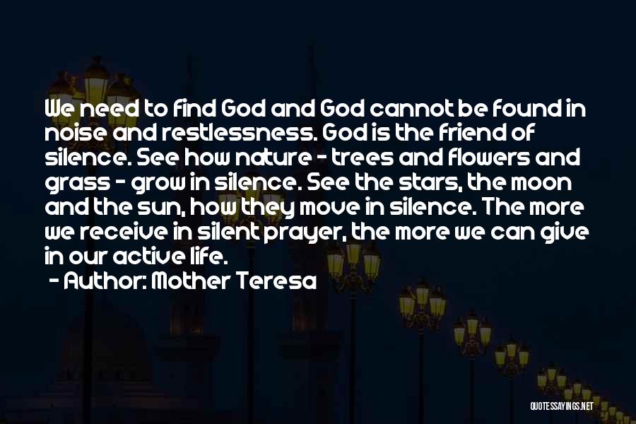 Noise And Silence Quotes By Mother Teresa