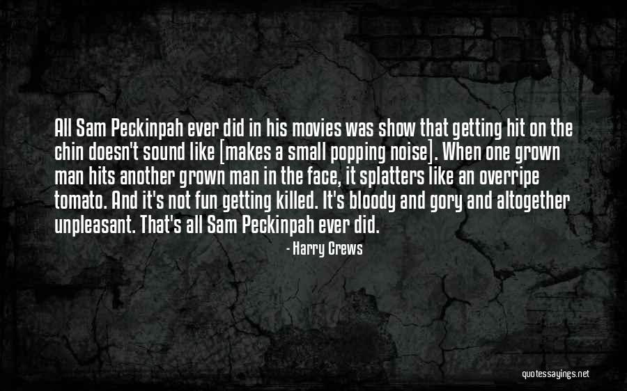 Noise And Sound Quotes By Harry Crews Noise And Sound Quotes By Harry Crews