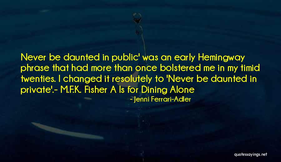 Nokki Pasta Quotes By Jenni Ferrari-Adler Nokki Pasta Quotes By Jenni Ferrari-Adler