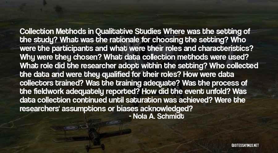 Nola A. Schmidt Quotes 1481014 Nola A. Schmidt Quotes 1481014