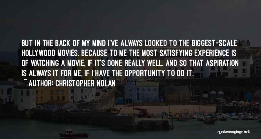 Nolan Movie Quotes By Christopher Nolan