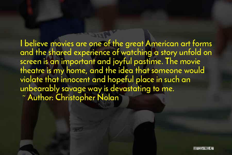 Nolan Movie Quotes By Christopher Nolan