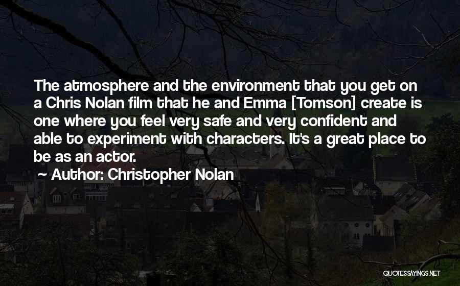 Nolan Quotes By Christopher Nolan