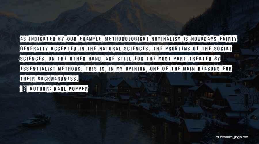 Nominalism Quotes By Karl Popper