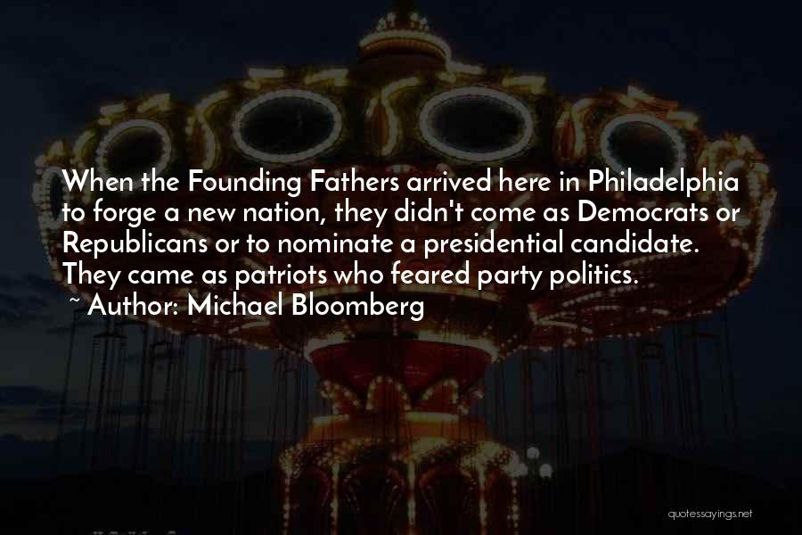 Nominate Quotes By Michael Bloomberg