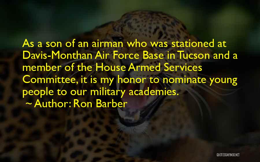 Nominate Quotes By Ron Barber