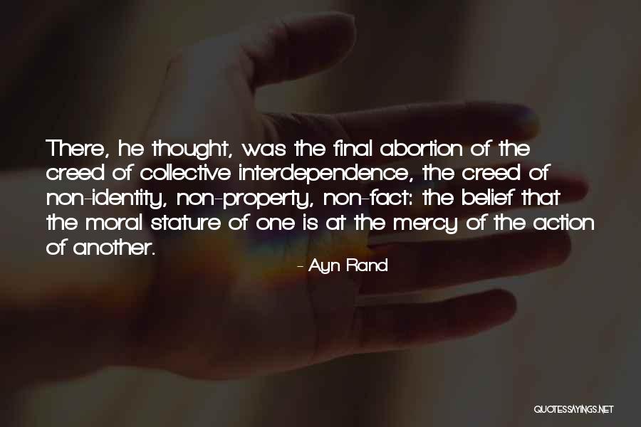 Non Action Quotes By Ayn Rand