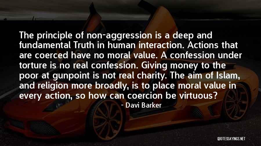 Non Action Quotes By Davi Barker