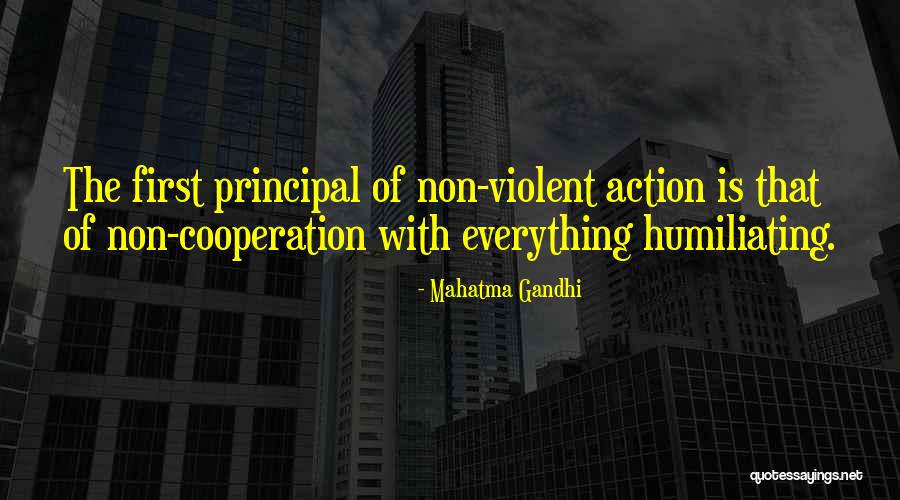 Non Action Quotes By Mahatma Gandhi