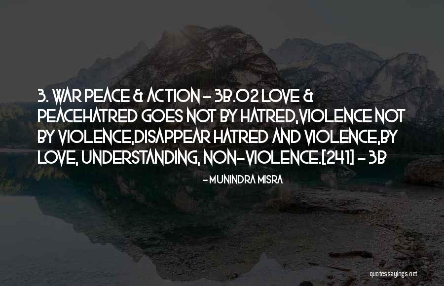 Non Action Quotes By Munindra Misra