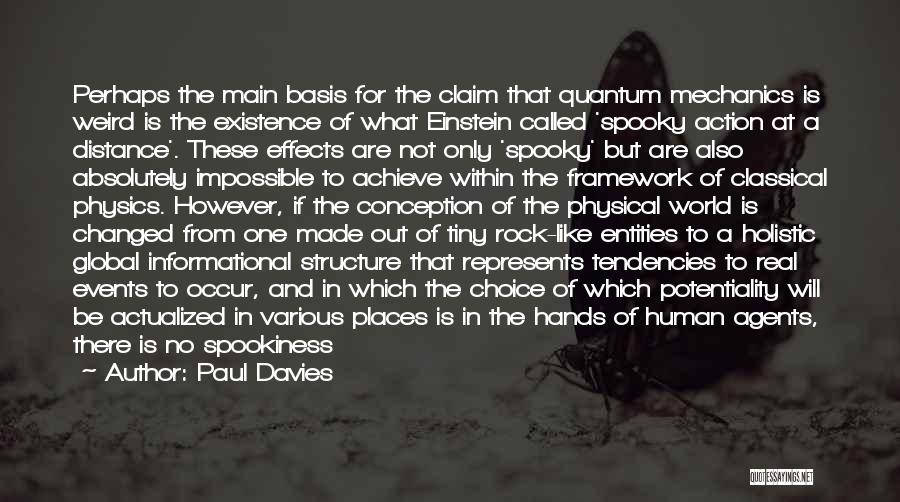 Non Action Quotes By Paul Davies