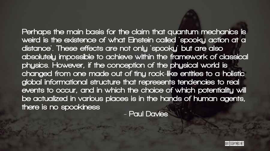 Non Action Quotes By Paul Davies