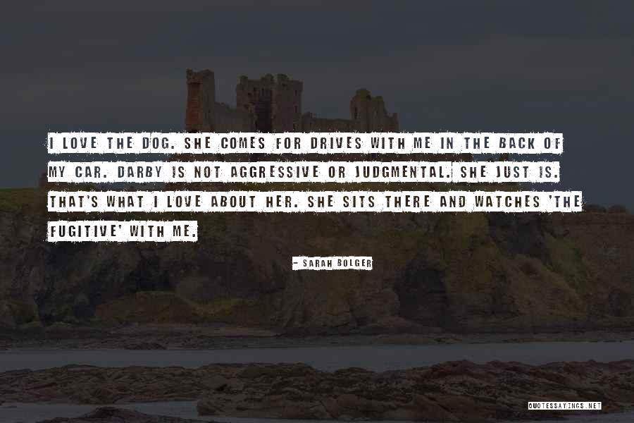 Non Aggressive Dog Quotes By Sarah Bolger Non Aggressive Dog Quotes By Sarah Bolger