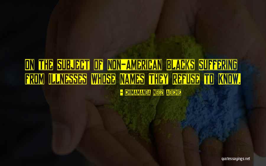 Non Americans Quotes By Chimamanda Ngozi Adichie Non Americans Quotes By Chimamanda Ngozi Adichie