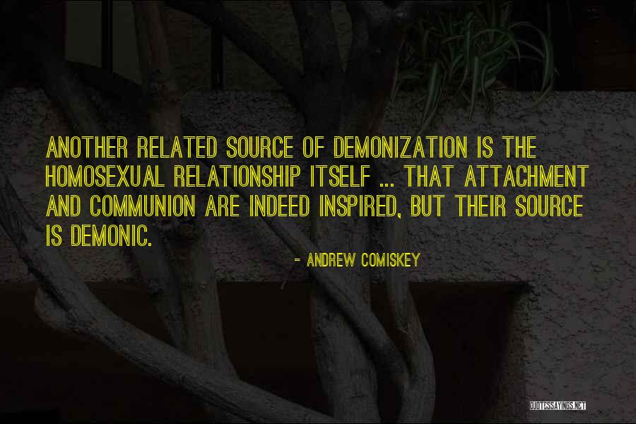 Non Attachment Relationship Quotes By Andrew Comiskey