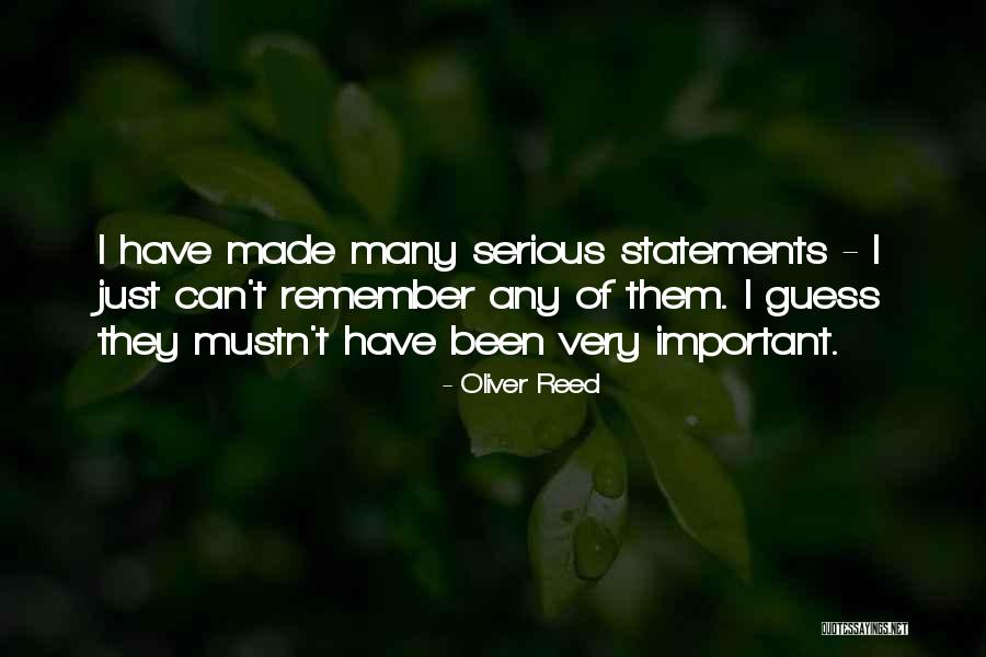 Non Autistic Person Quotes By Oliver Reed Non Autistic Person Quotes By Oliver Reed