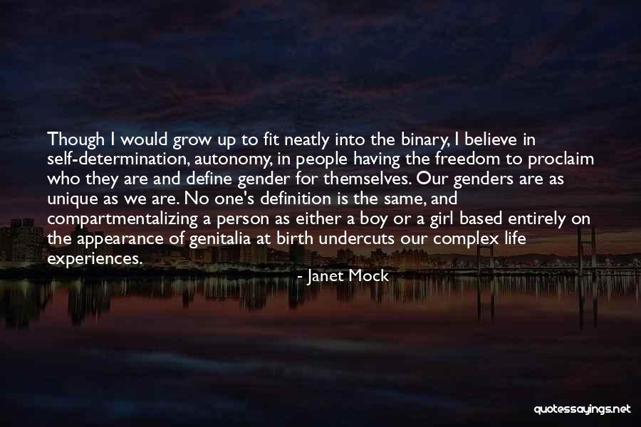 Non Binary Gender Quotes By Janet Mock