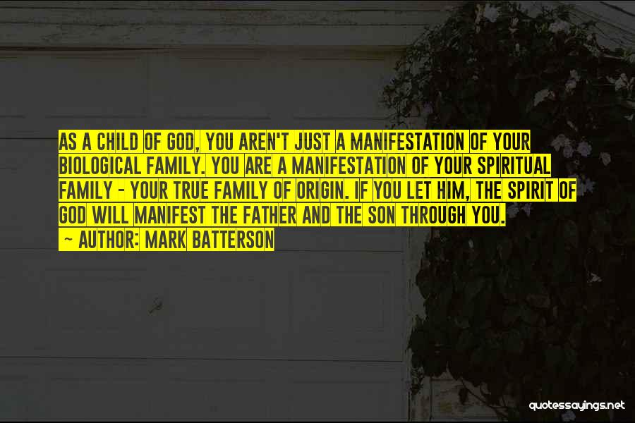 Non Biological Family Quotes By Mark Batterson