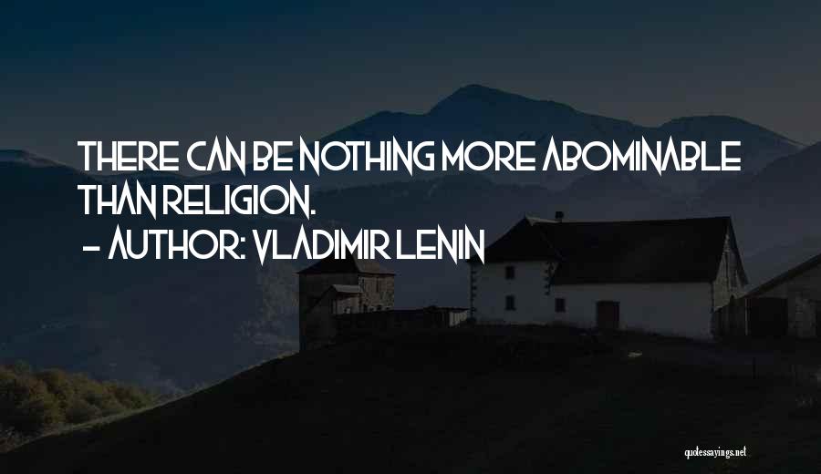 Non Christian Religious Quotes By Vladimir Lenin
