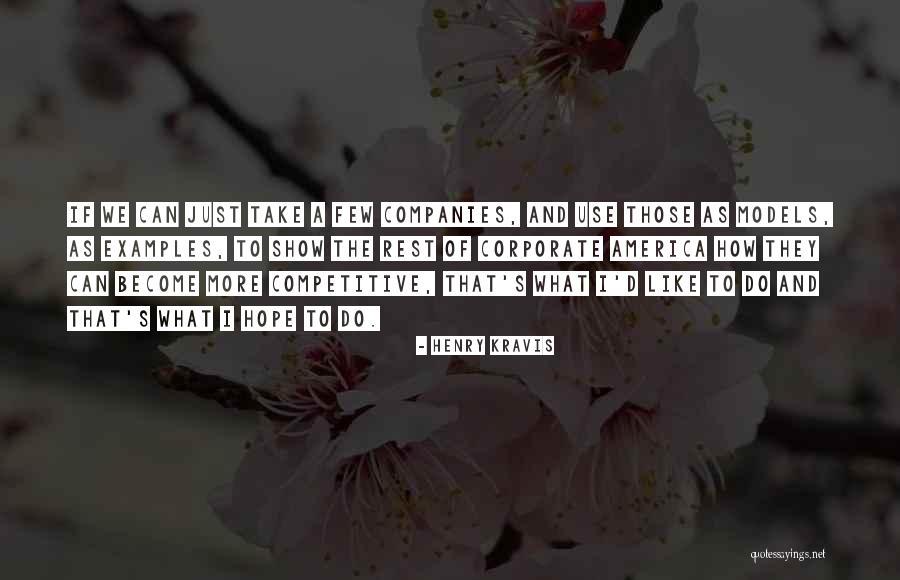 Non Competitive Quotes By Henry Kravis Non Competitive Quotes By Henry Kravis