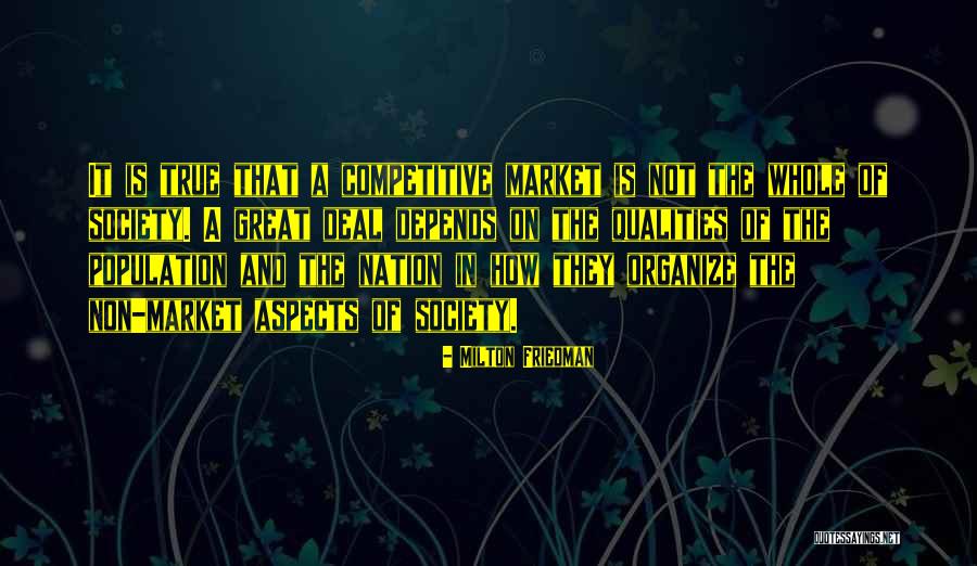 Non Competitive Quotes By Milton Friedman Non Competitive Quotes By Milton Friedman