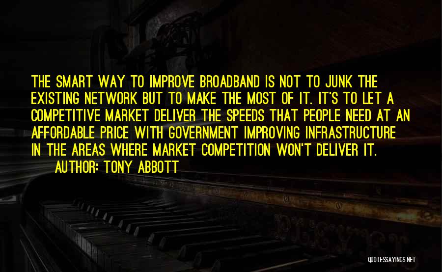 Non Competitive Quotes By Tony Abbott