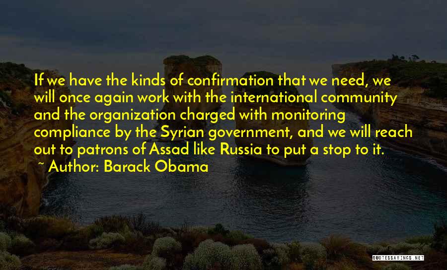 Non Compliance Quotes By Barack Obama