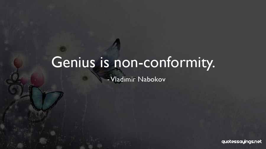 Non Conformity Quotes By Vladimir Nabokov