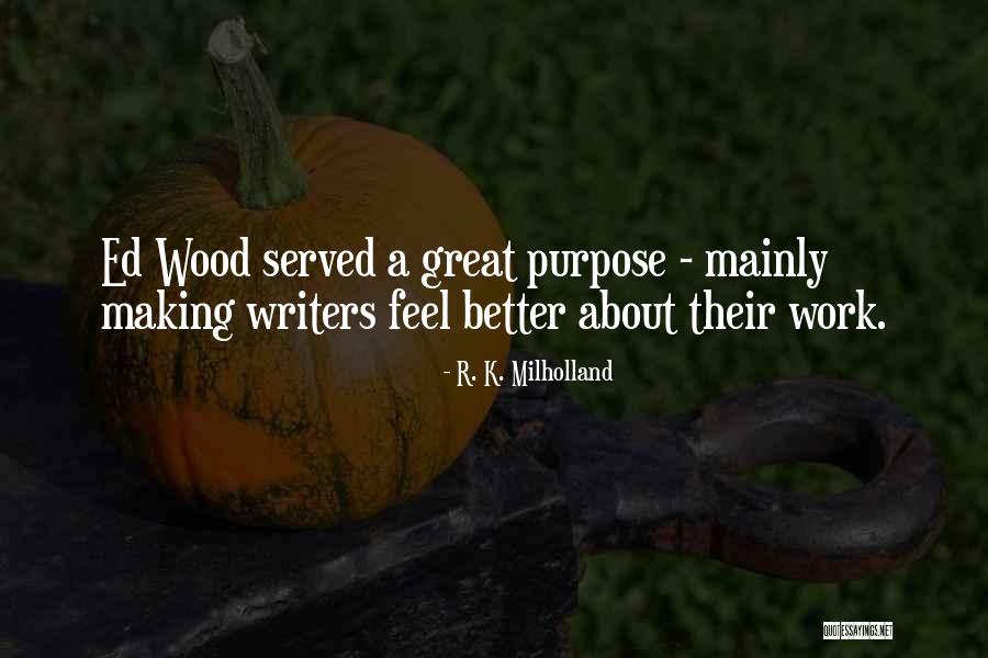 Non Conventional Farming Quotes By R. K. Milholland Non Conventional Farming Quotes By R. K. Milholland