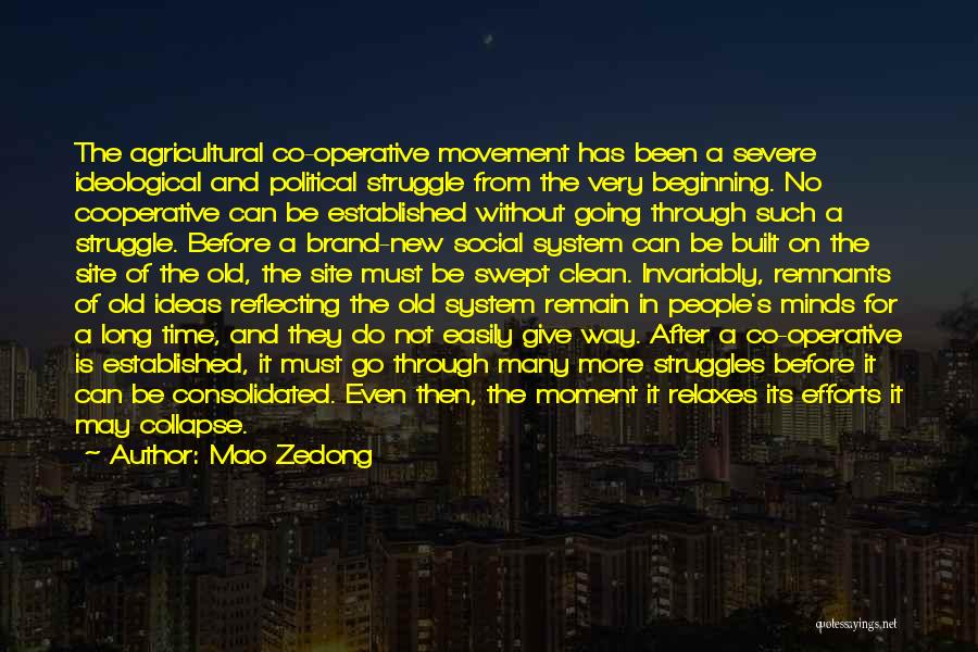 Non Cooperative Movement Quotes By Mao Zedong