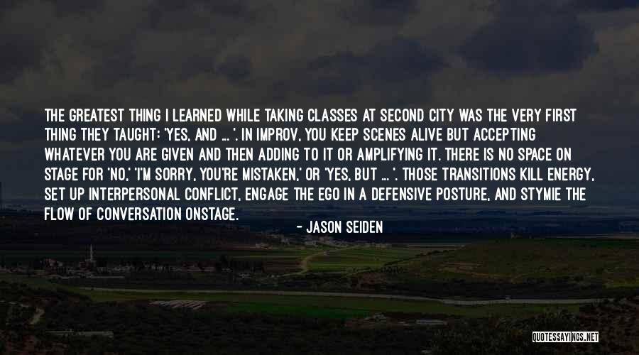 Non Defensive Communication Quotes By Jason Seiden Non Defensive Communication Quotes By Jason Seiden
